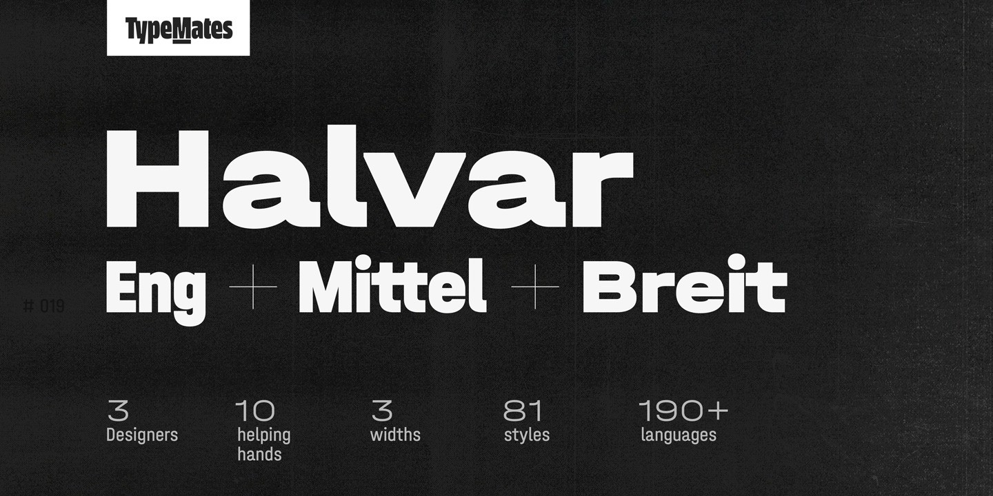 Пример шрифта Halvar Breitschrift #1